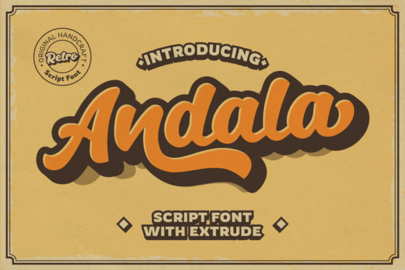 Andala: A Charming Handwritten Font for Editorial Design