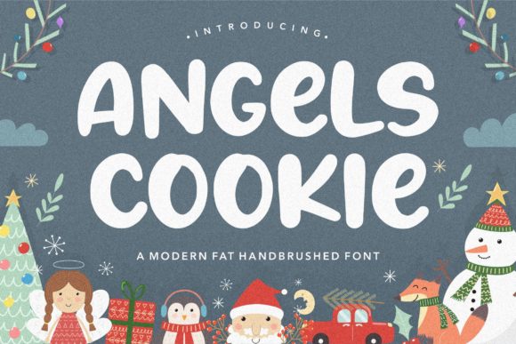 Angels Cookie: A Sweet Handwritten Font for Crafters