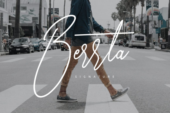 Berrta: A Sophisticated Script Font for Modern Branding