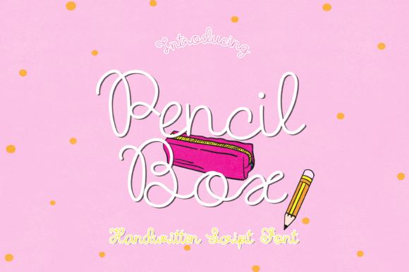 Boost Your Brand with Pencil Box: A Quirky Handwritten Font