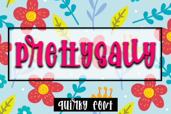 Bring Charm to Your Creations with Prettysally Font