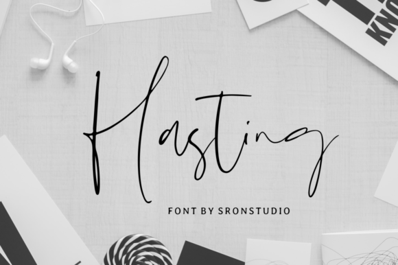 Bring Elegance to Your Handmade Creations with Hasting Font