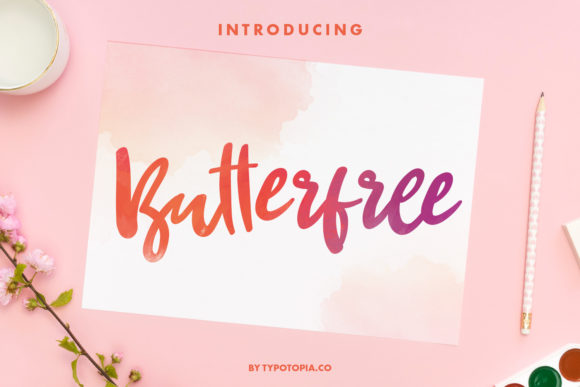 Butterfree: A Delicate Script for Elegant Designs
