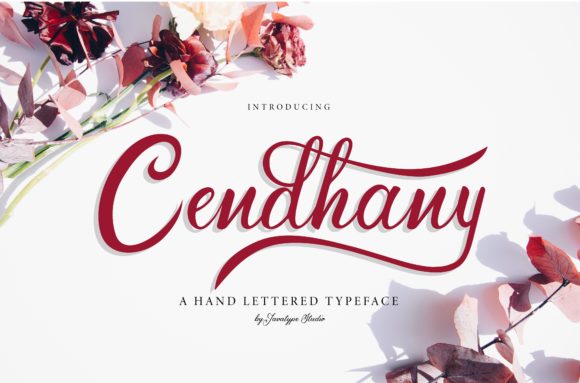 Cendhany: A Cursive and Elegant Handwritten Font