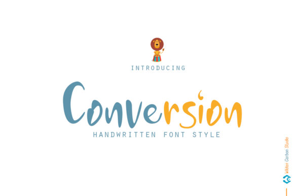 Conversion: A Charming Handwritten Font for Editorial Design