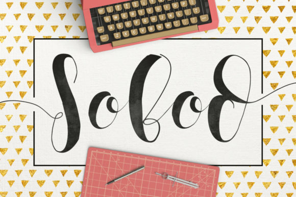 Discover Sobod: A Handwritten Font for Authentic Branding