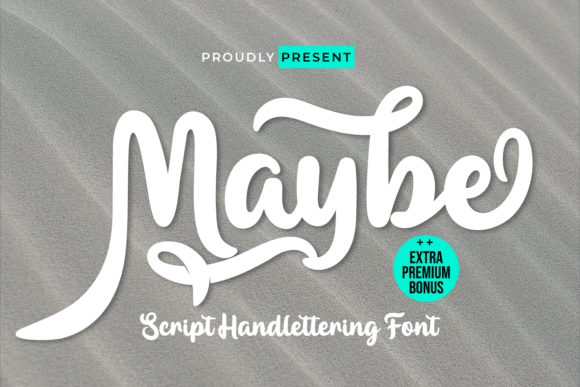 Discover the Charm of Maybe: A Versatile Handwritten Font