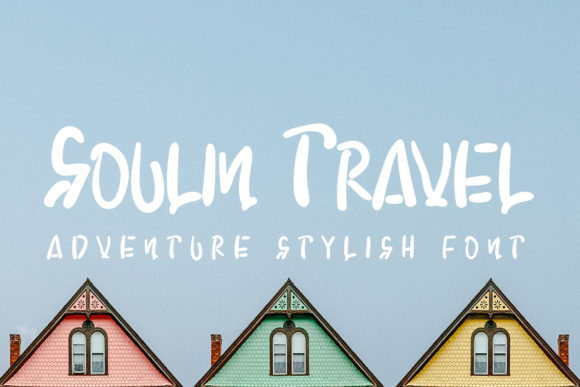 Discover the Charm of Soulin Travel: A Whimsical Handwritten Font