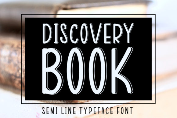 Discovery Book: A Versatile Font for Polished Branding