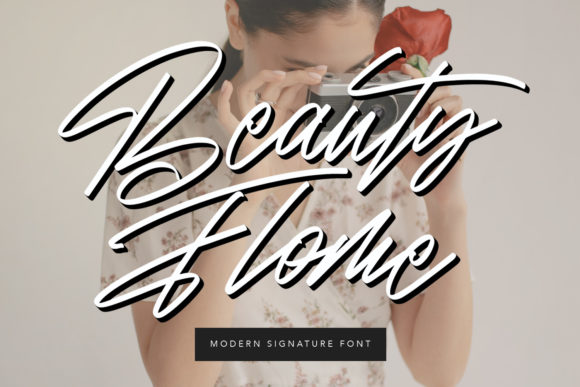 Elevate Your Brand with Beauty Flome Font
