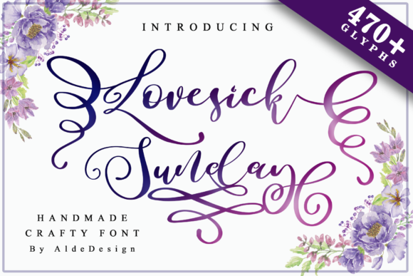 Elevate Your Brand with Lovesick Sunday Font