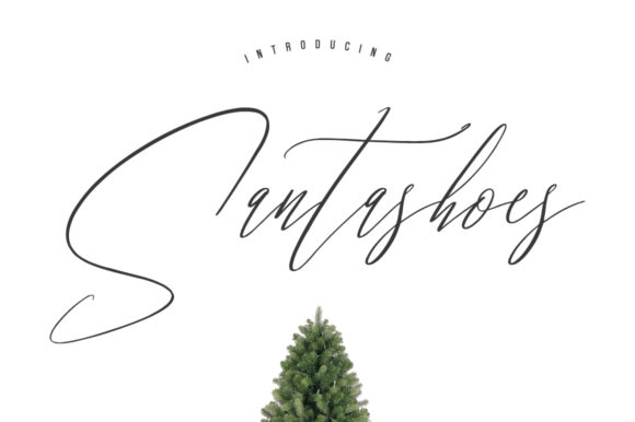 Elevate Your Brand with the Elegant Santashoes Font
