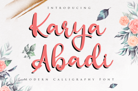 Elevate Your Web Design with Karya Abadi Font