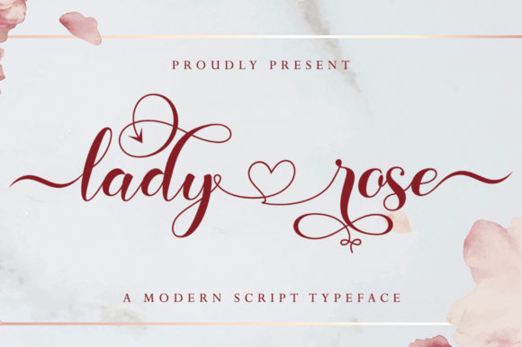 Enhance Your Brand with Lady Rose: A Dreamy Handwritten Font