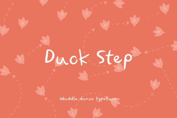 Enhance Your Campaigns with Duck Step, the Sweet Handwritten Font