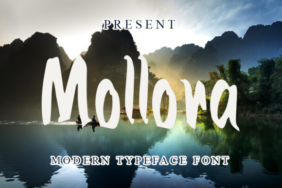 Enhance Your Editorial Design with Mollora Font