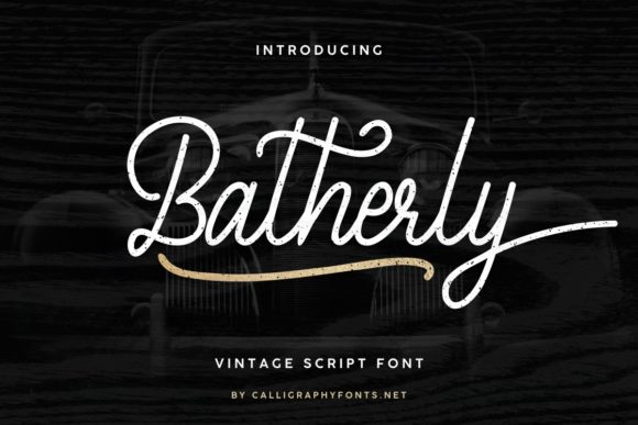 Exploring Batherly: A Versatile Font for Creative Branding
