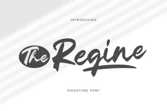 Exploring The Regine: A Script Font with Flair