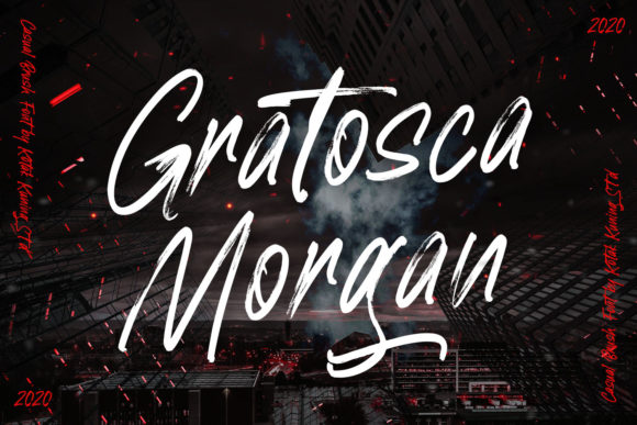 Gratosca Morgan: A Handwritten Font for Memorable Branding
