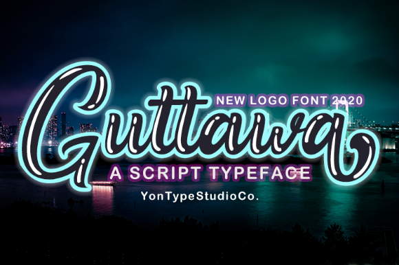 Guttawa: A Bold Handwritten Font for Eye-Catching Campaigns