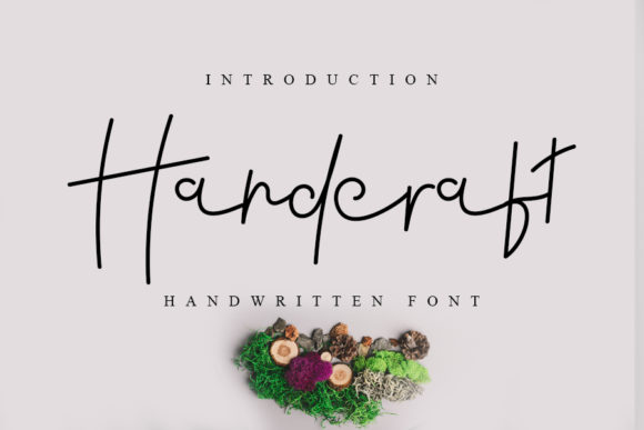 Handcraft: A Stylish Handwritten Font for Modern Web Design