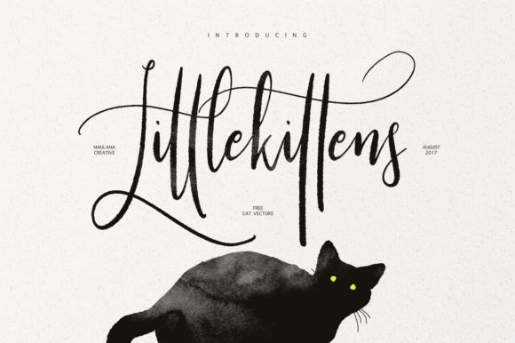 Little Kittens: A Delicate Handwritten Font for Web Design