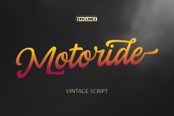 Motoride: A Timeless Handwritten Font for Web Design