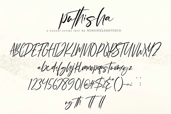 Puthisha: A Handwritten Font for Elegant Web Design