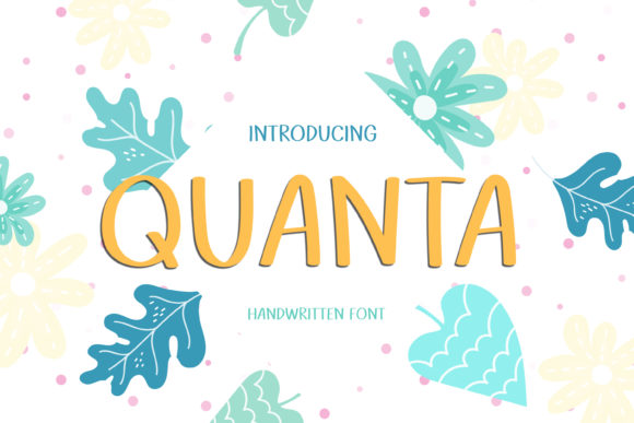 Quanta: A Bold Handwritten Font for Standout Web Design