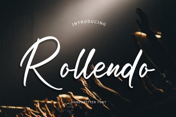 Rollendo: Elevate Your Brand with This Elegant Handwritten Font