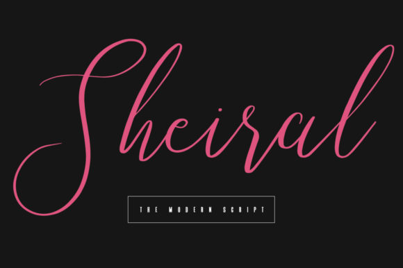 Sheiral: The Elegant Script Font for Memorable Campaigns