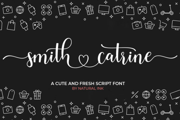 Smith Catrine: A Delicate and Elegant Handwritten Font