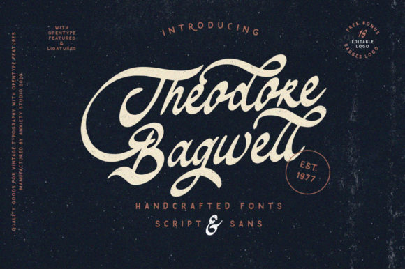 Theodore Bagwell: A Versatile Font for Editorial Design