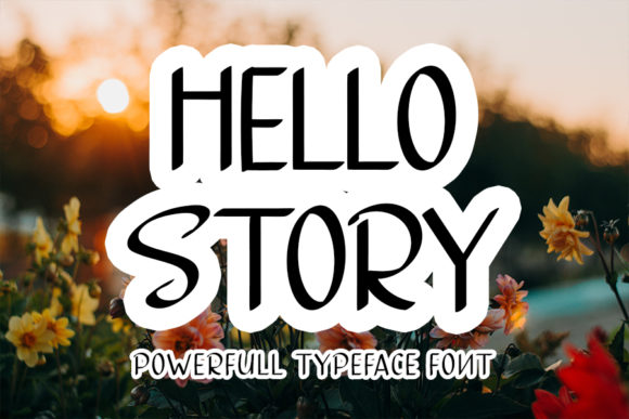 Transform Your Brand with Hello Story Font