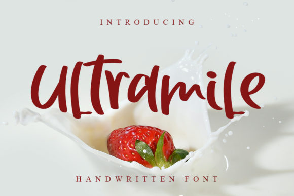 Ultramile: A Versatile Handwritten Font for Editorial Design