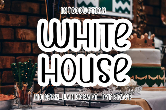 White House: A Handwritten Font for Creative Branding