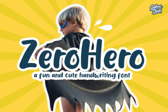Zerohero: A Joyful Handwritten Font for Editorial Charm